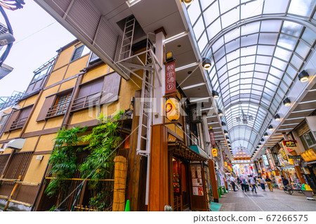 Tokyo cityscape in Japan, overlooking Kannon street in Asakusa, Tokyo = July 5 Tokyo cityscape in Japan, overlooking Kannon street in Asakusa, Tokyo = July 5 67266575
