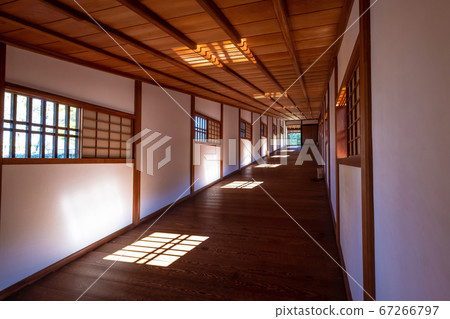 Bridge corridor of Wakayama castle Bridge corridor of Wakayama castle 67266797