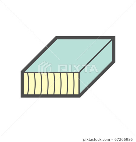 Wood material and sawmill industry vector icon Wood material and sawmill industry vector icon 67266986