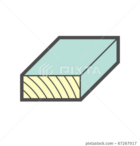Wood material and sawmill industry vector icon Wood material and sawmill industry vector icon 67267017