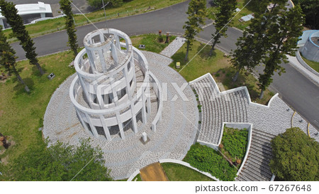 Aerial view of Rippleland "Symbol Tower" 67267648