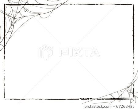 Spooky cobweb frame Spooky cobweb frame 67268483