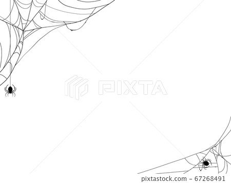 Spooky cobweb frame Spooky cobweb frame 67268491