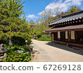 Korean meaning, Korean landscape, Hanok, Korean image, Hanok landscape, Hanok image, tile house, stone wall, jar, Jangdok, traditional architecture 67269128
