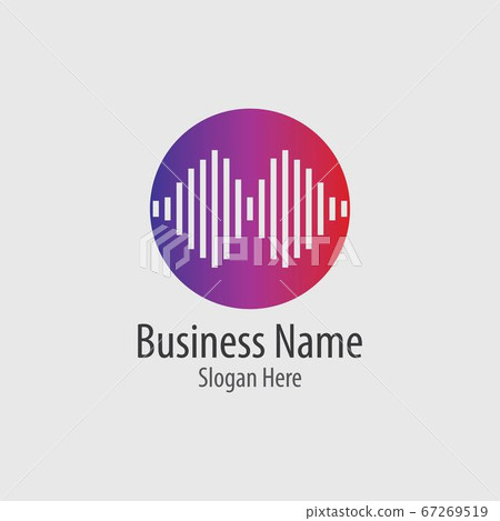 Sound waves vector illustration Sound waves vector illustration 67269519