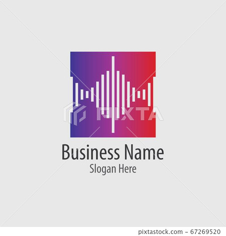 Sound waves vector illustration Sound waves vector illustration 67269520