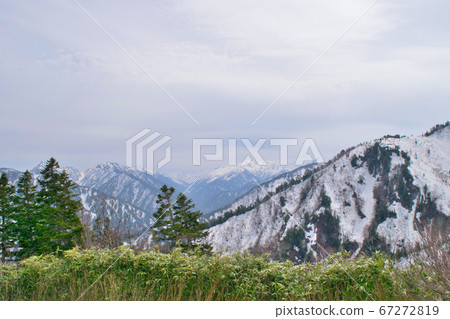 從Kurobeira看到的山脈 從Kurobeira看到的山脈 67272819