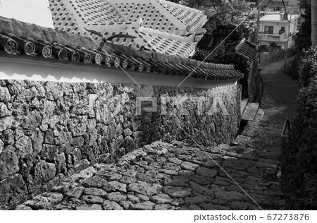 沖繩首里金城町石材路面單色 沖繩首里金城町石材路面單色 67273876