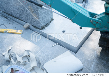 Grave, construction Grave, construction 67274918