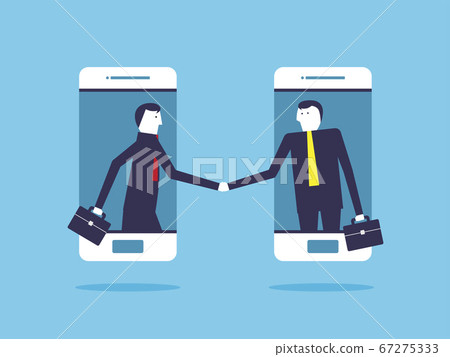 Business people handshake after successful Business people handshake after successful 67275333