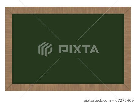 Blackboard illustration material / vector 67275409