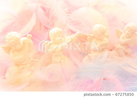 Angel colorful wings 67275850