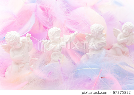 Angel colorful wings 67275852