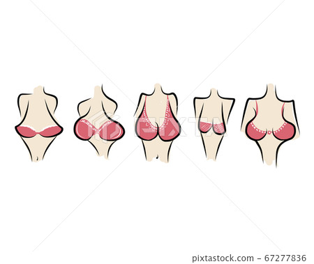 Female breast sketch for your design 67277836