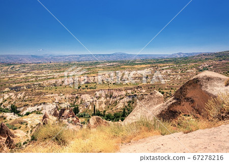 卡帕多西亞的土耳其夏季景觀 卡帕多西亞的土耳其夏季景觀 67278216