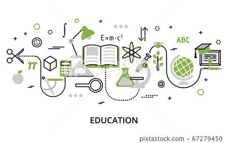 Greenery concept of education process Greenery concept of education process 67279450