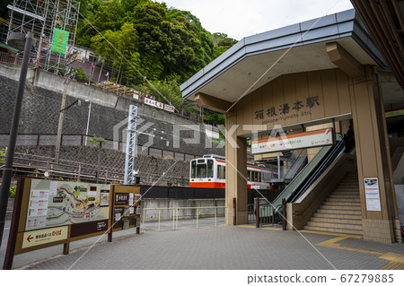 Scenery of Hakone Yumoto, the gateway to Hakone 67279885