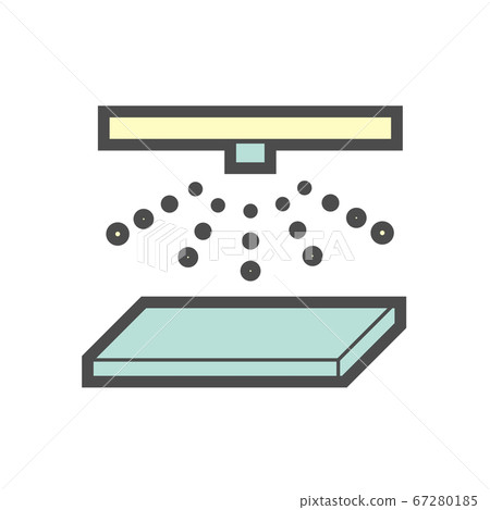 Plywood material and production industry vector 67280185