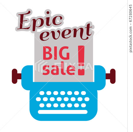 Epic event - Big Sale label 67280645