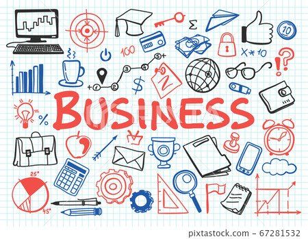 Hand drawn design vector illustration, set of Hand drawn design vector illustration, set of 67281532