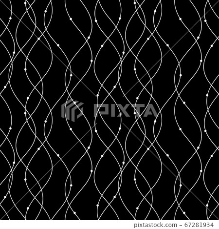 Abstract Seamless Pattern Background with Waves. - Stock Illustration ...