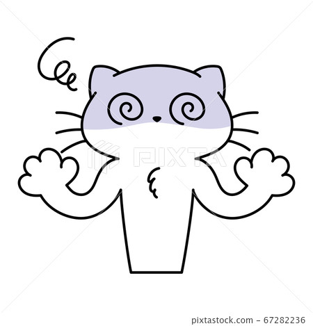 Cat _ round and round vertigo 67282236