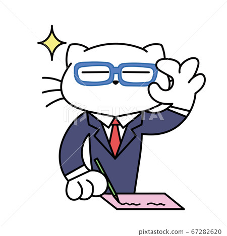 貓_眼鏡_西裝_備忘錄 67282620