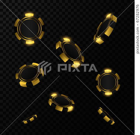 Casino gold chips Casino gold chips 67282976