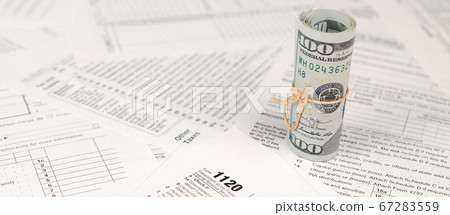 1120 U.S. Corporation income tax return form with 1120 U.S. Corporation income tax return form with 67283559