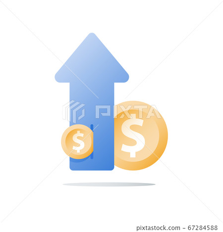 Income growth, invest fund, revenue increase, 67284588