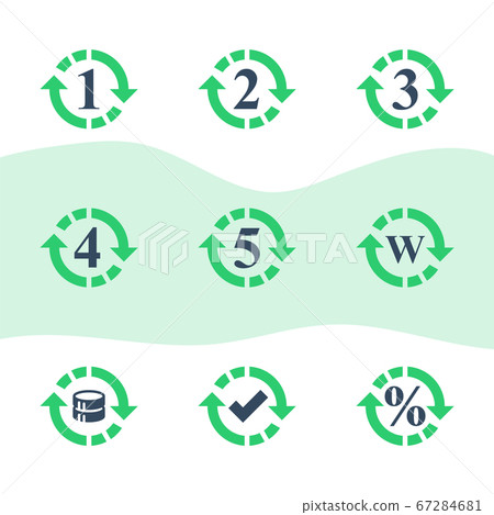 One or five year warranty sign, number two in 67284681