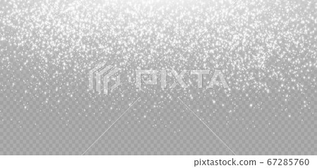 White dust sparks. 67285760