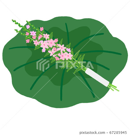Misohagi to decorate the spirit shelf 67285945