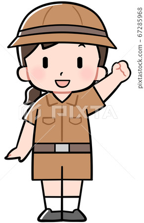 explorer cartoon clipart