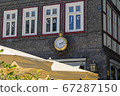 Watch Cafe Building, Germany, in Goslar in sommer 67287150