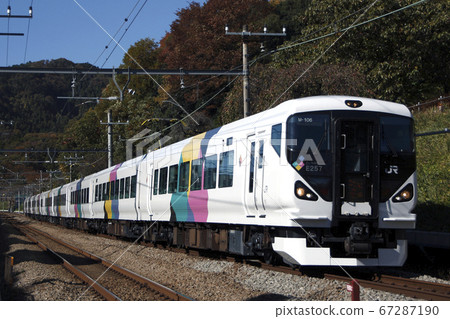 Chuo Line Limited Express Kaiji: E257 Series 9 cars 67287190