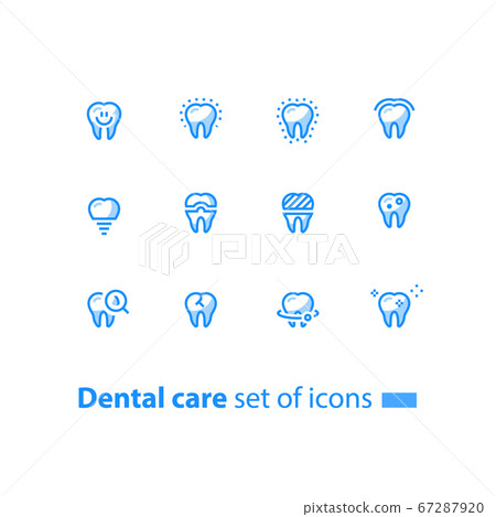 Dental care, prevention check up 67287920