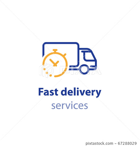 Delivery_line_60.eps - Stock Illustration [67288029] - PIXTA
