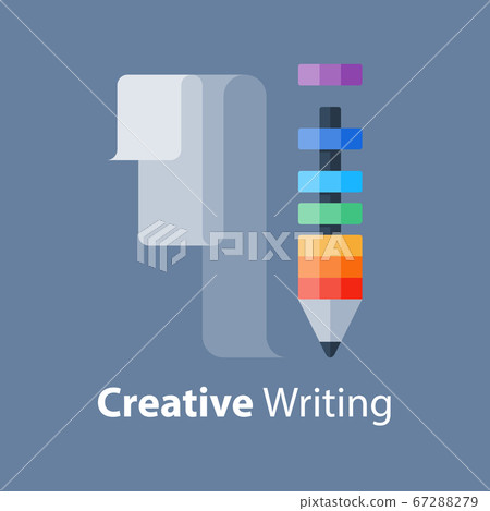Pencil idea, creative writing concept, design Pencil idea, creative writing concept, design 67288279