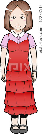 Female whole body 67288515