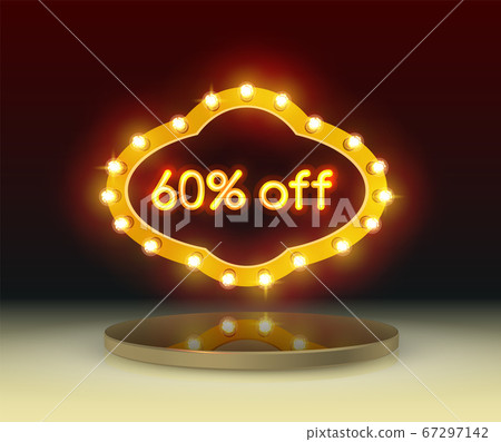 Sale background in vintage style. Vector Sale background in vintage style. Vector 67297142