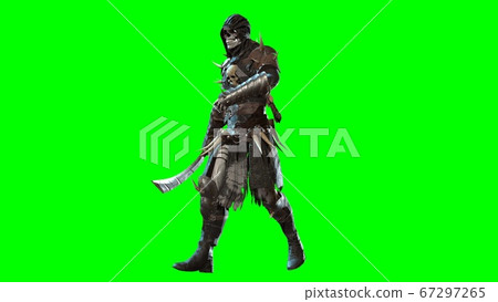 Skeleton, render 3D model on the background 67297265
