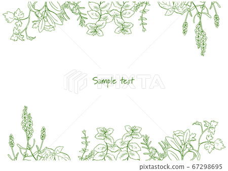 Pen drawing illustration frame 2 Pen drawing illustration frame 2 67298695