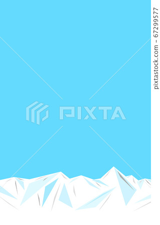 由幾何圖案組成的冰山脈,雪山,冰山或冰的插圖 由幾何圖案組成的冰山脈,雪山,冰山或冰的插圖 67299577