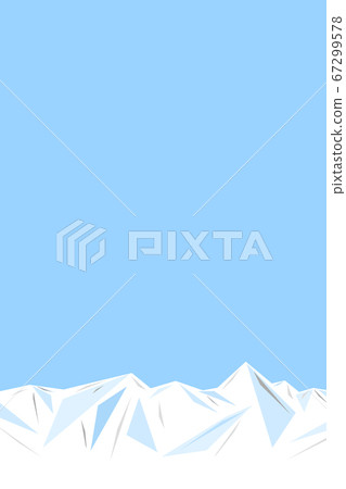 由幾何圖案組成的冰山脈,雪山,冰山或冰的插圖 由幾何圖案組成的冰山脈,雪山,冰山或冰的插圖 67299578