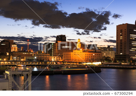 日本橫濱港夜景 日本橫濱港夜景 67300294