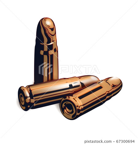 Composition from Three 3d golden cartridges 67300694