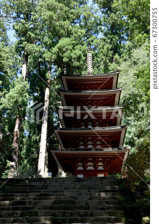 Muroji Temple five stories Muroji Temple five stories 67300755