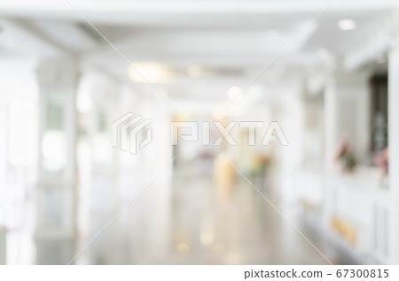 Abstract blur and defocus hotel lobby interior for background 67300815