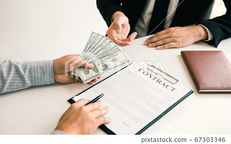 Entrepreneurs are receiving money that is a bribe Entrepreneurs are receiving money that is a bribe 67303346